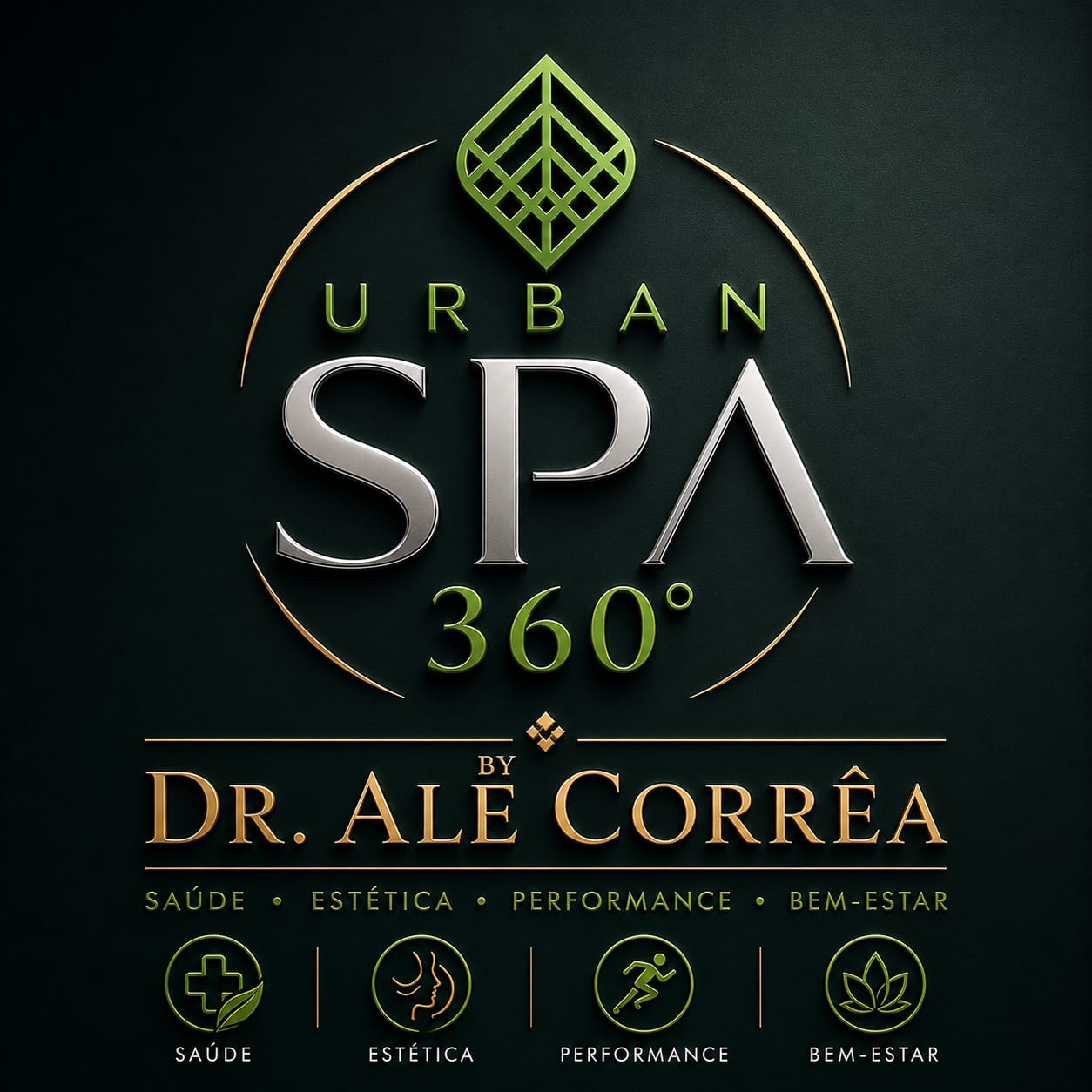 Logotipo Urban SPA 360° by Dr. Ale Corrêa